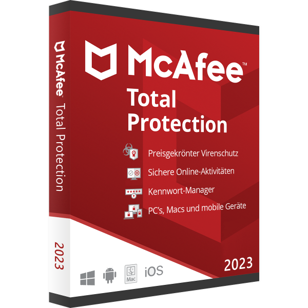 McAfee Total Protection & VPN 2023