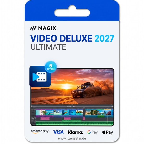Magix Video Deluxe Ultimate 2027 | für Windows