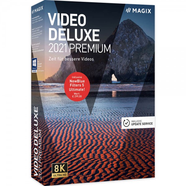 Magix Video Deluxe 2021 Premium | für Windows