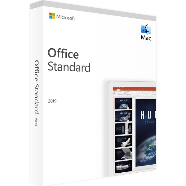 Microsoft Office 2019 Standard | für Mac 1 - 5 Geräte