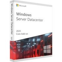 Windows Server 2025 Datacenter Core Add-on-Erweiterungslizenz Windows Server 2025 Datacenter Core Add-on-Erweiterungslizenz