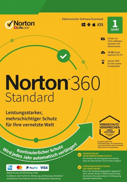Norton Security 360 | 2023 | Multi Device | kein Abo