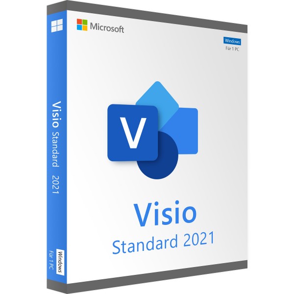 Microsoft Visio 2021 Standard | für Windows - Retail