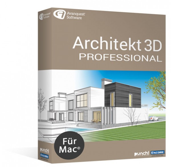 Avanquest Architekt 3D 20 Professional | für MAC