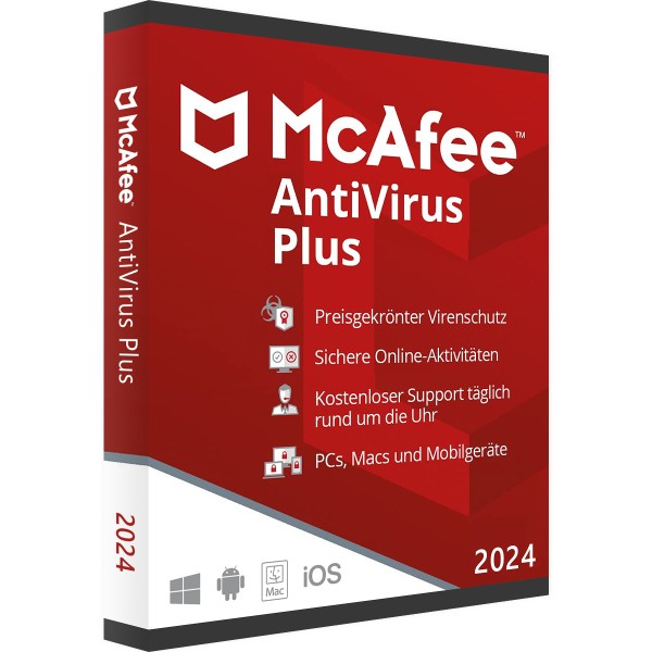 McAfee Antivirus Plus 2024