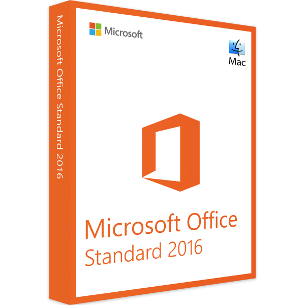 Microsoft Office 2016 Standard | für Mac 1 - 5 Geräte