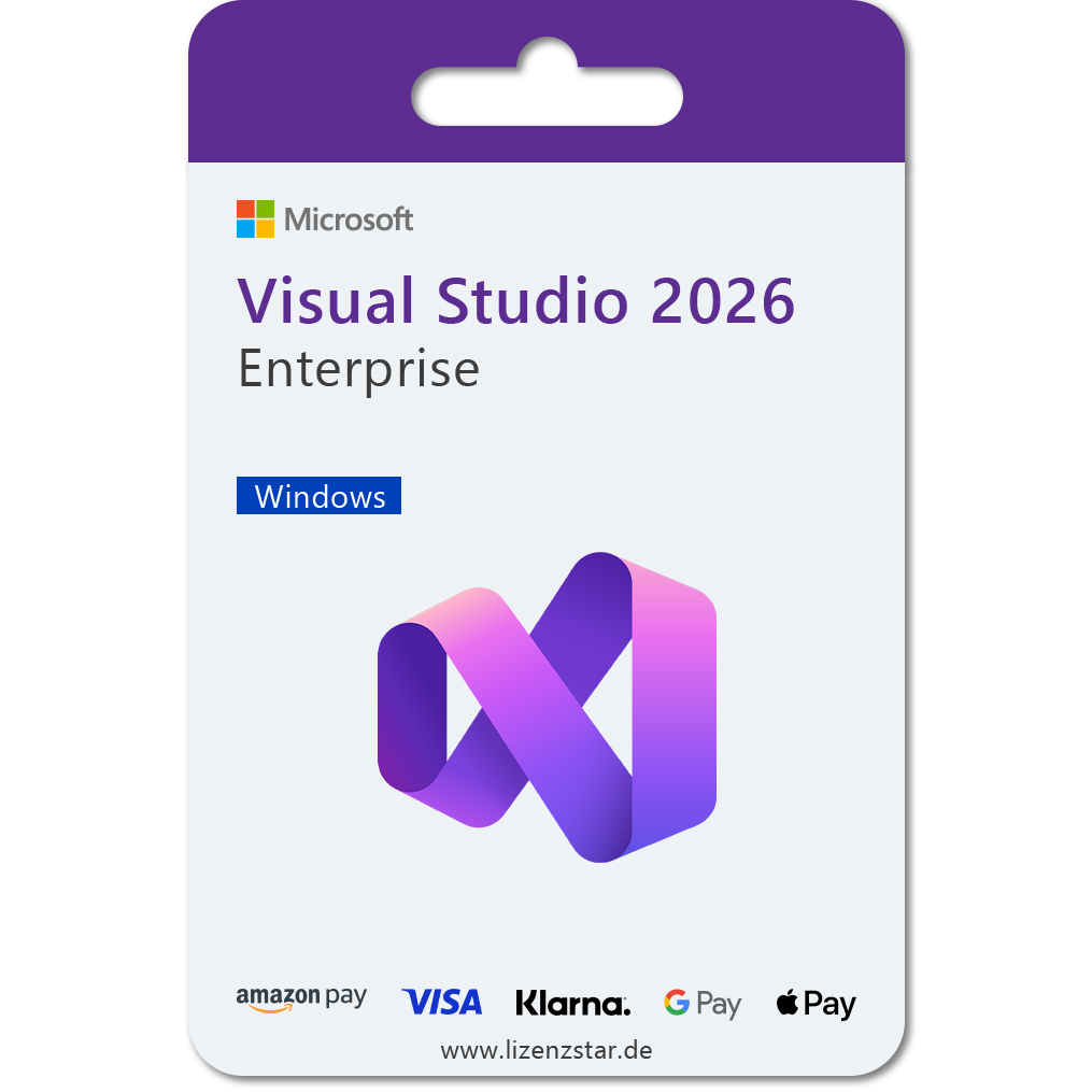 Microsoft Visual Studio 2026 Enterprise |⭐ günstig kaufen bei lizenzstar