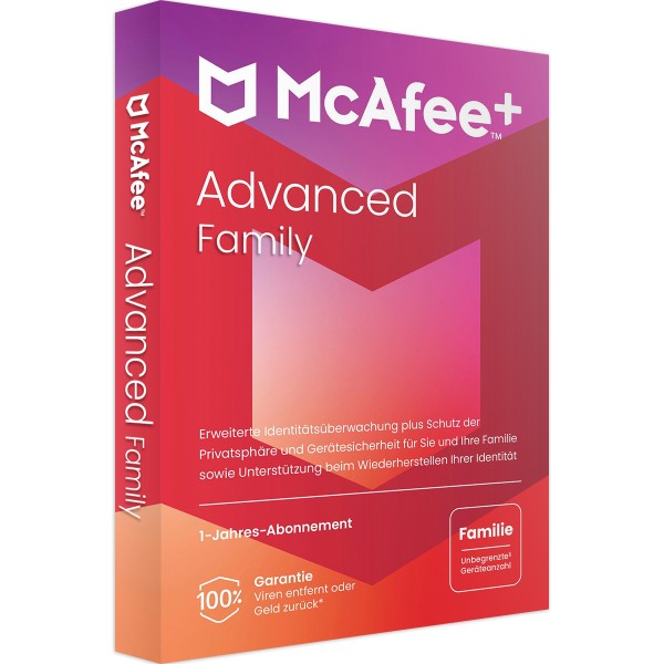 McAfee+ Advanced Family